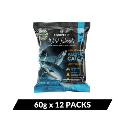 Wild Islands Pacific Catch Premium King Salmon Mackerel &amp; Hoki Dry Cat Food