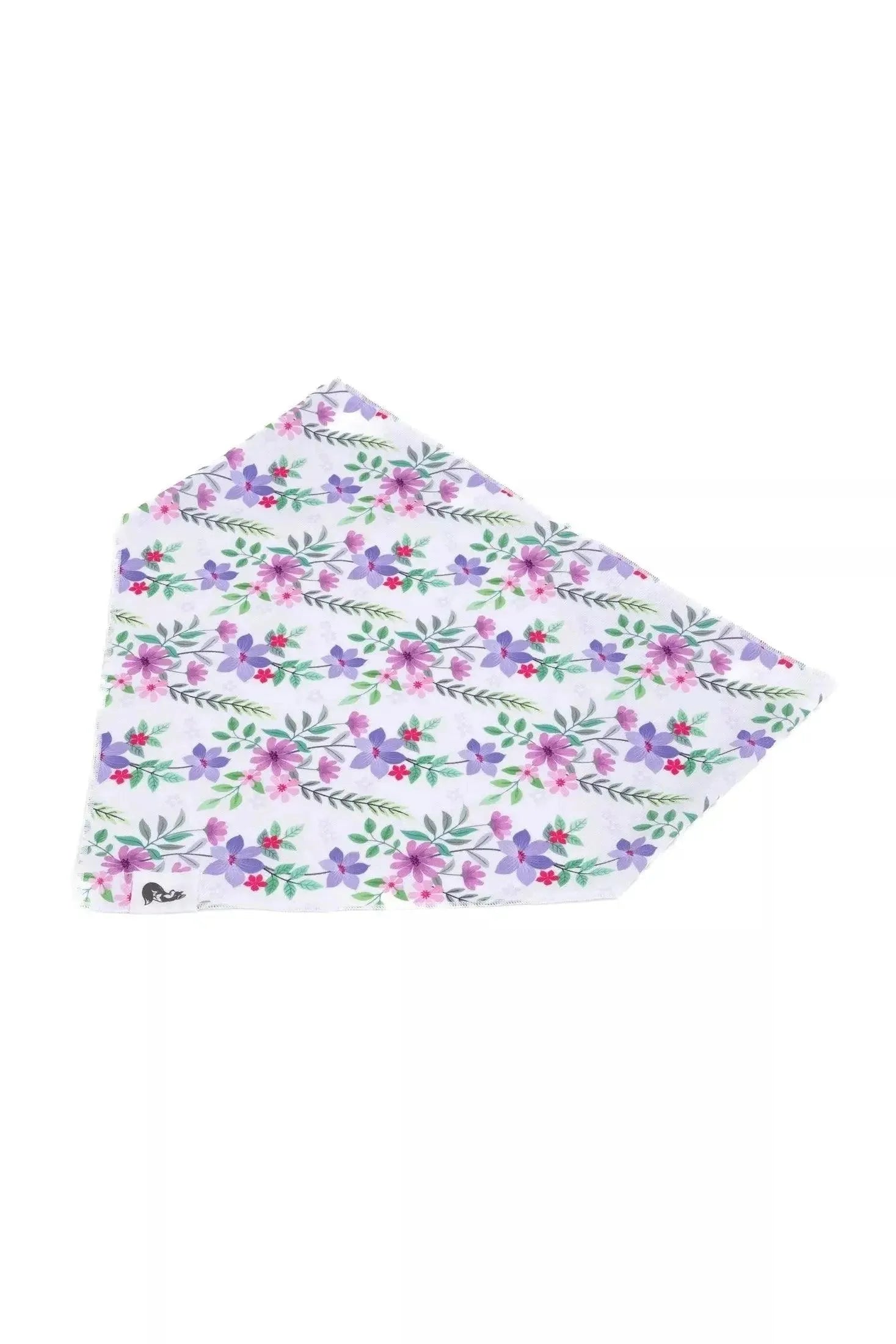 Wildflower Meadow Dog Bandana &amp; Matching Keychain