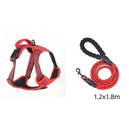 Reflective No-Pull Dog Harness Vest — Single &amp; Set Options
