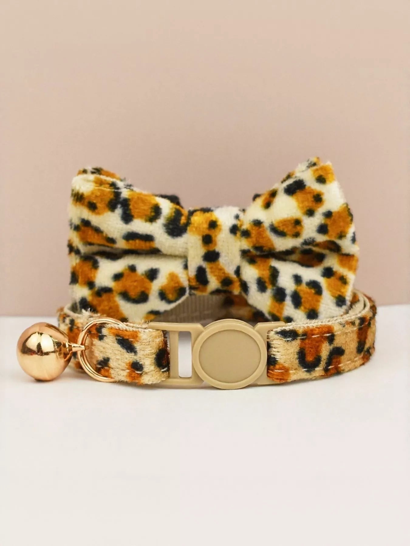 2 Piece Bow Tie Pet Collar with Bell