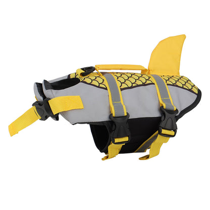 Dog Life Jacket with Rescue Handle — 5 Colors, Sizes XS–2XL
