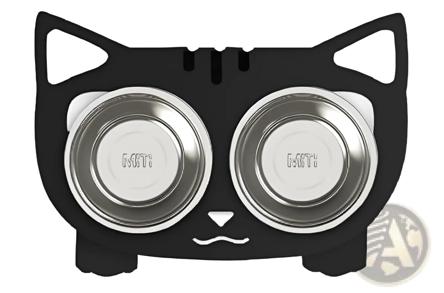 Adjustable Elevated Double Stainless Steel Pet Bowl