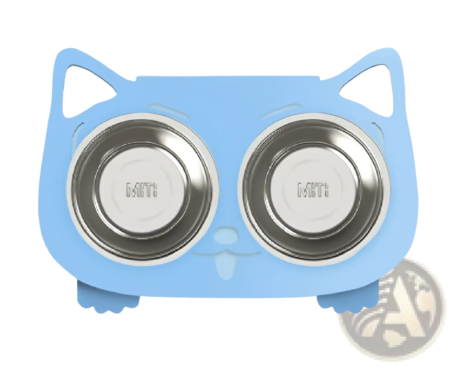 Adjustable Elevated Double Stainless Steel Pet Bowl