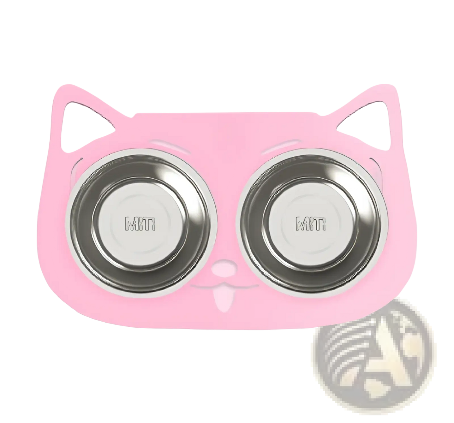 Adjustable Elevated Double Stainless Steel Pet Bowl