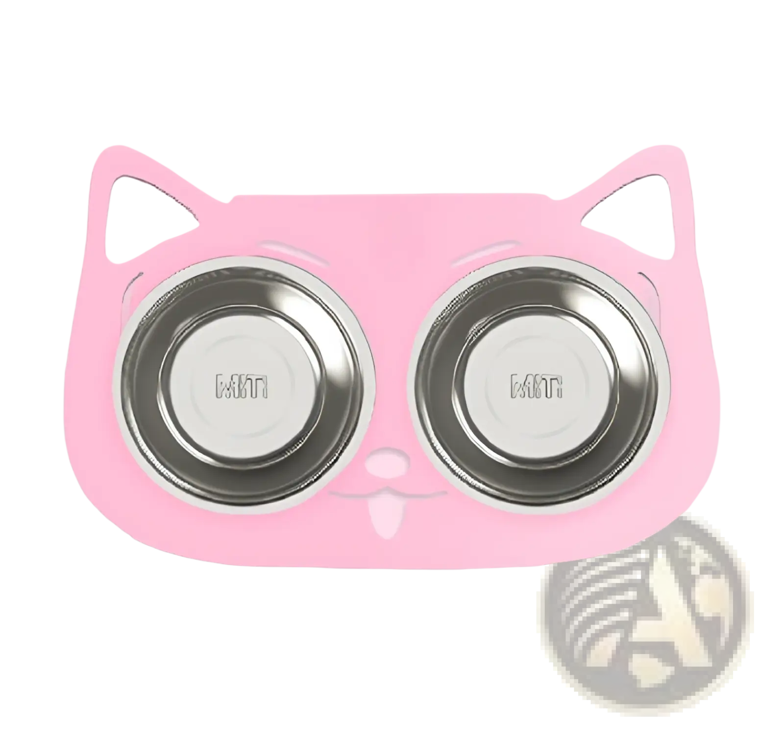 Adjustable Elevated Double Stainless Steel Pet Bowl