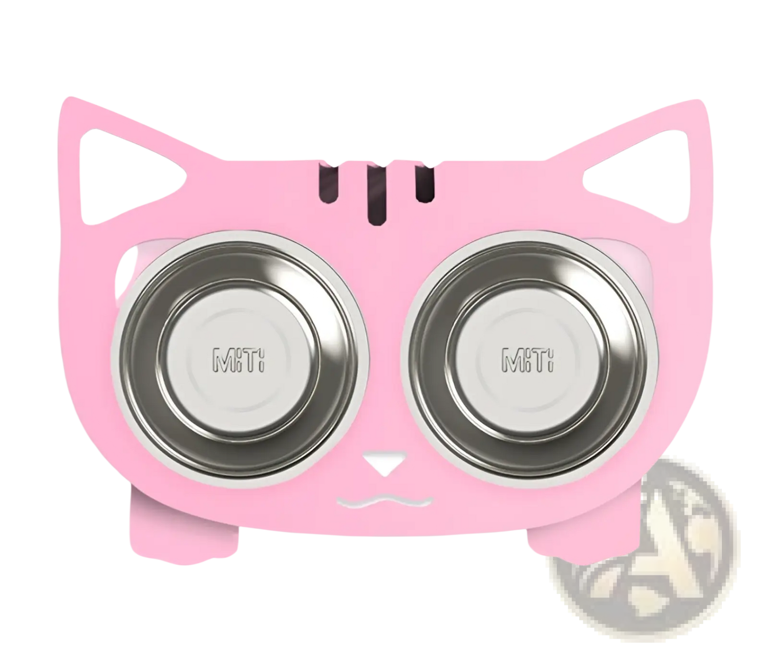 Adjustable Elevated Double Stainless Steel Pet Bowl