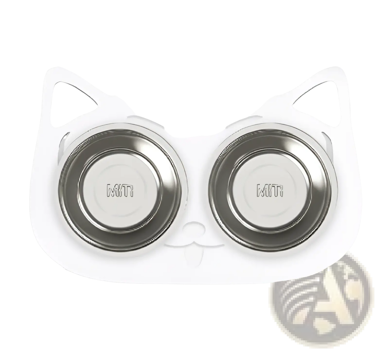 Adjustable Elevated Double Stainless Steel Pet Bowl
