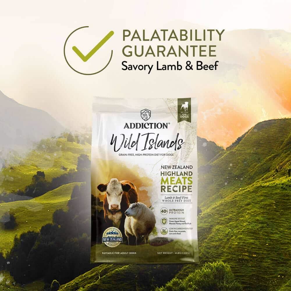 Wild Islands Highland Meats Grass-Fed Beef &amp; Lamb Recipe Dry Dog Food