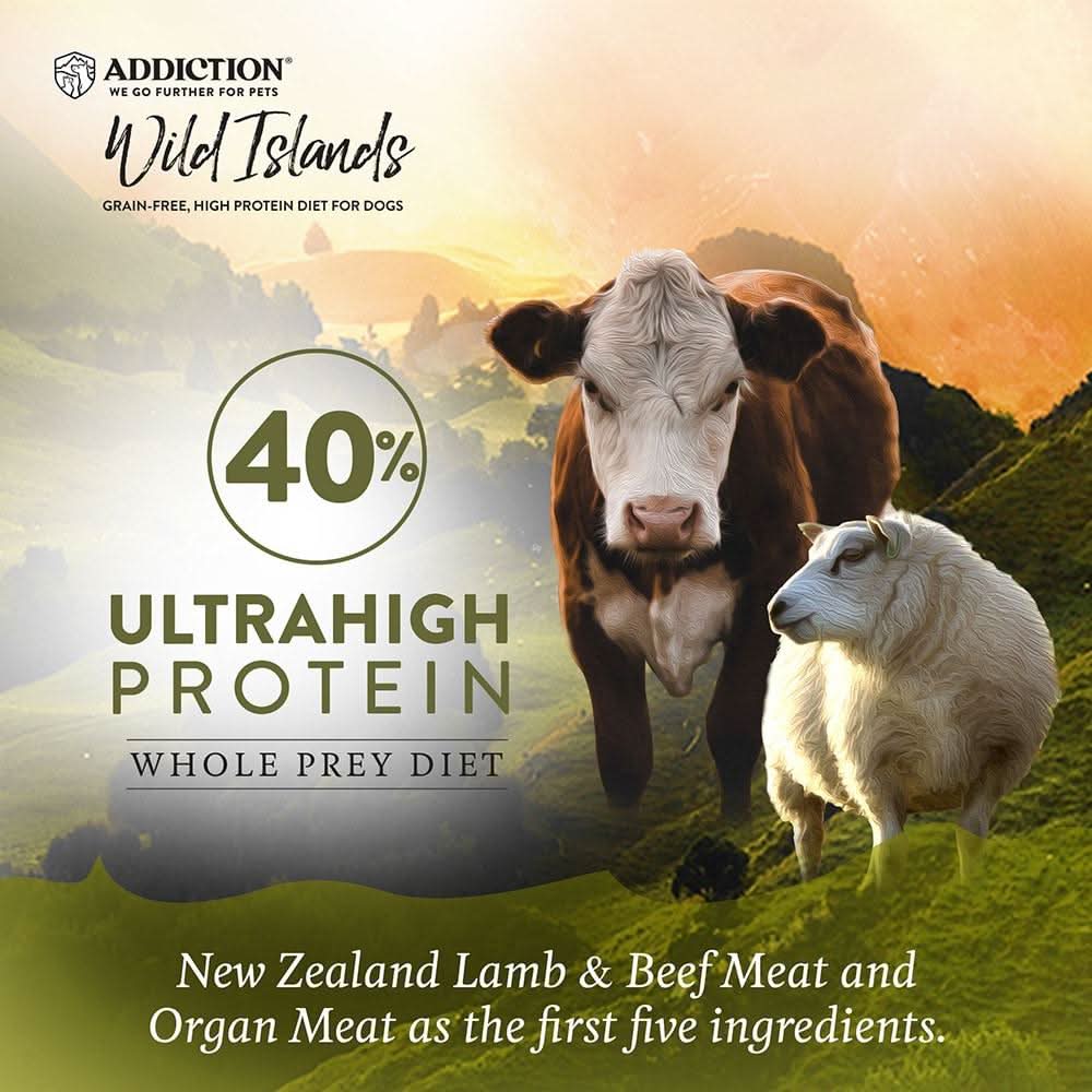 Wild Islands Highland Meats Grass-Fed Beef &amp; Lamb Recipe Dry Dog Food