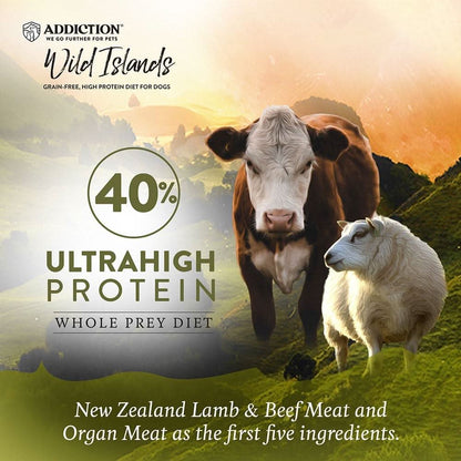 Wild Islands Highland Meats Grass-Fed Beef &amp; Lamb Recipe Dry Dog Food