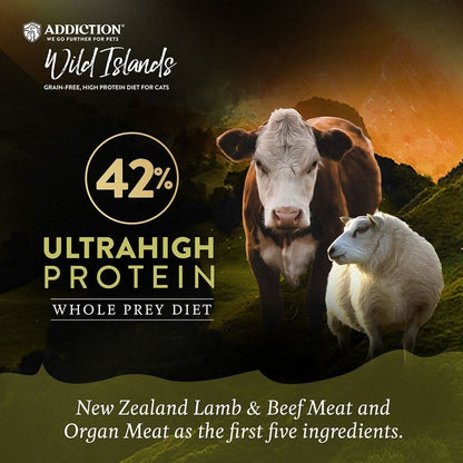 Wild Islands Highland Meats Grass-Fed Beef &amp; Lamb Recipe Dry Cat Food