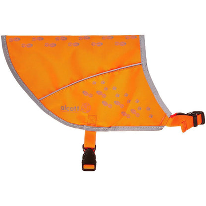 Alcott Visibility Dog Vest with Reflective Trim, Neon Orange Small