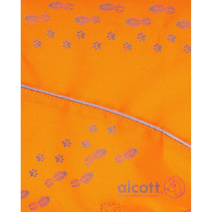 Alcott Visibility Dog Vest with Reflective Trim, Neon Orange Small