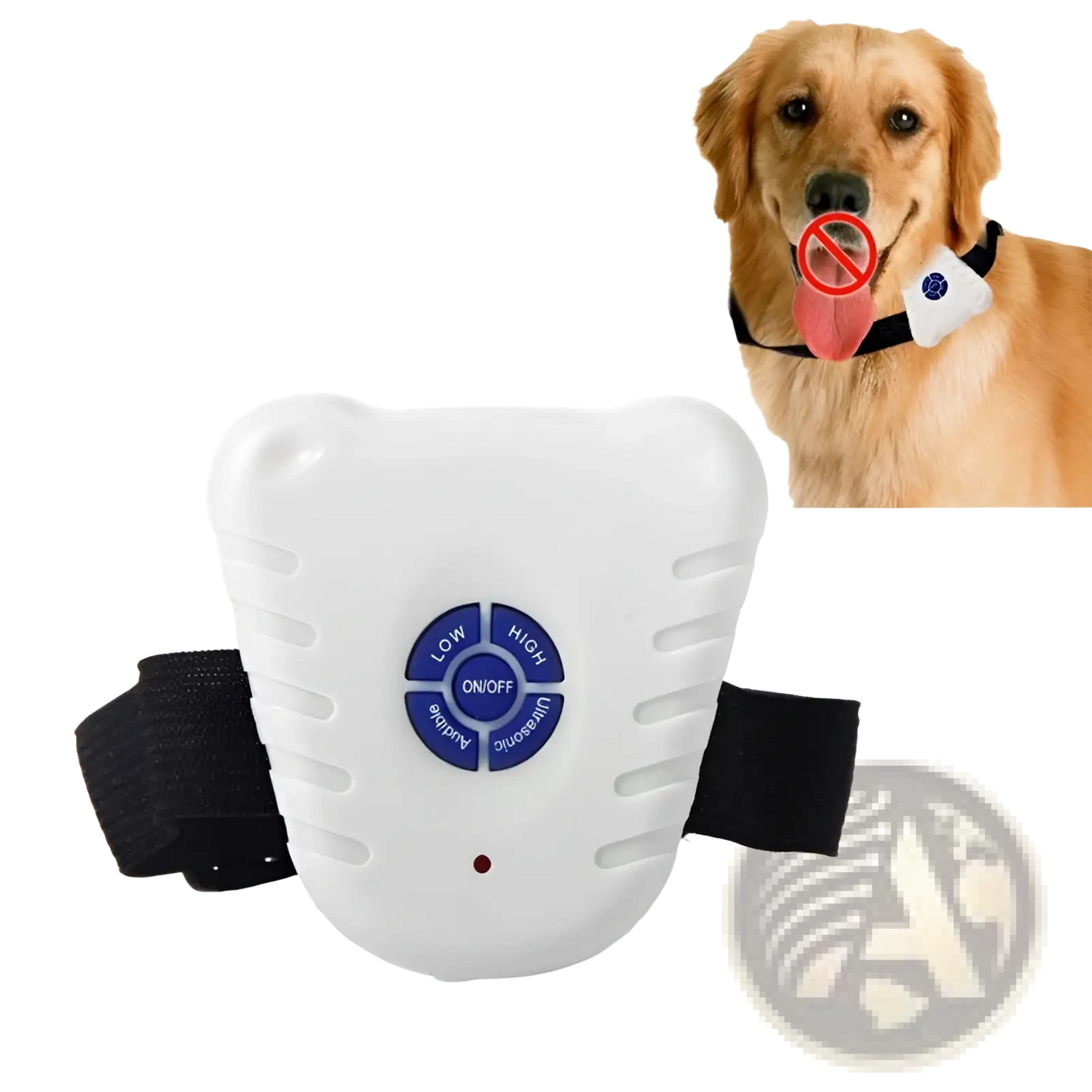 Anti Bark Collar Ultrasonic Dog Training Stopper