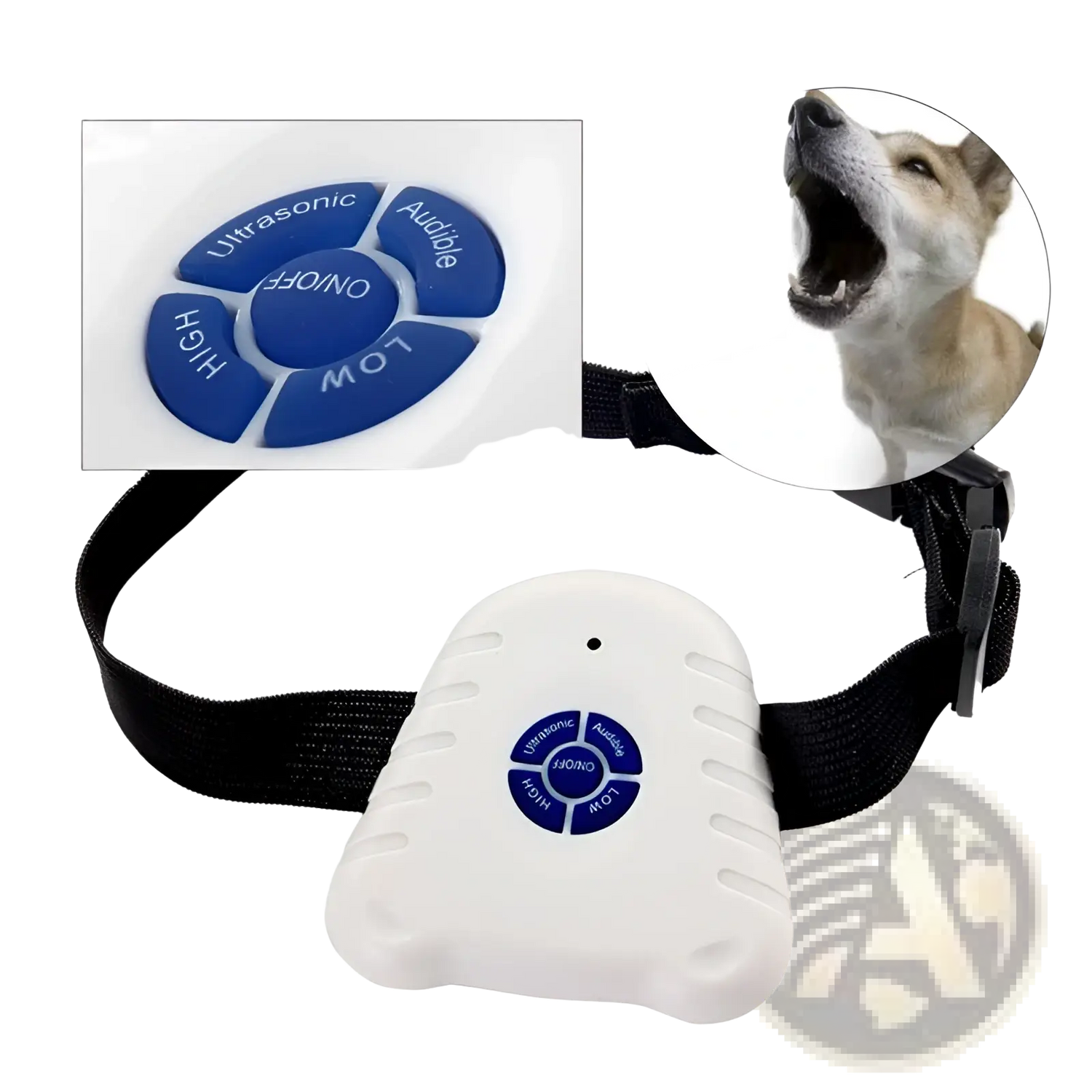 Anti Bark Collar Ultrasonic Dog Training Stopper