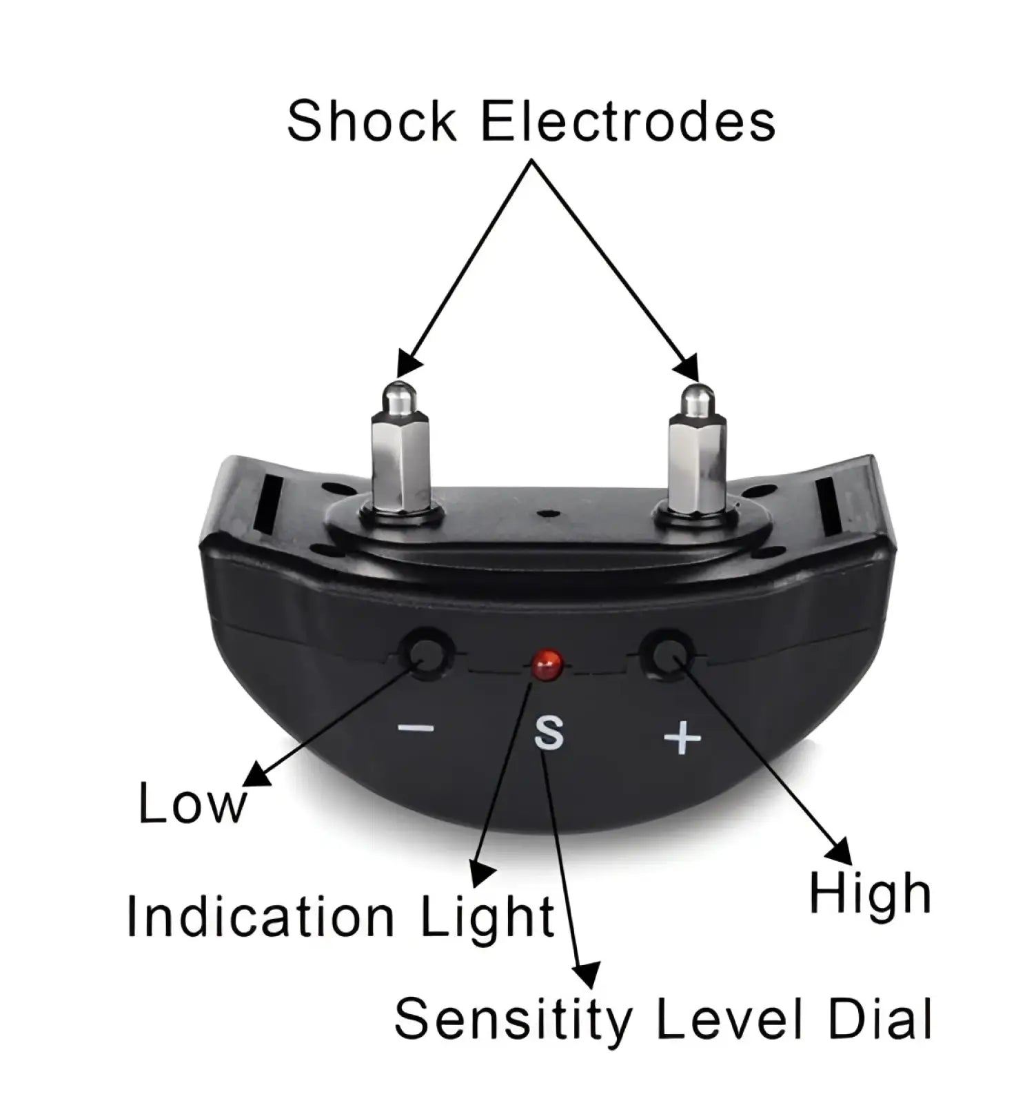 Anti Bark Dog Shock Collar with Sound and Vibration