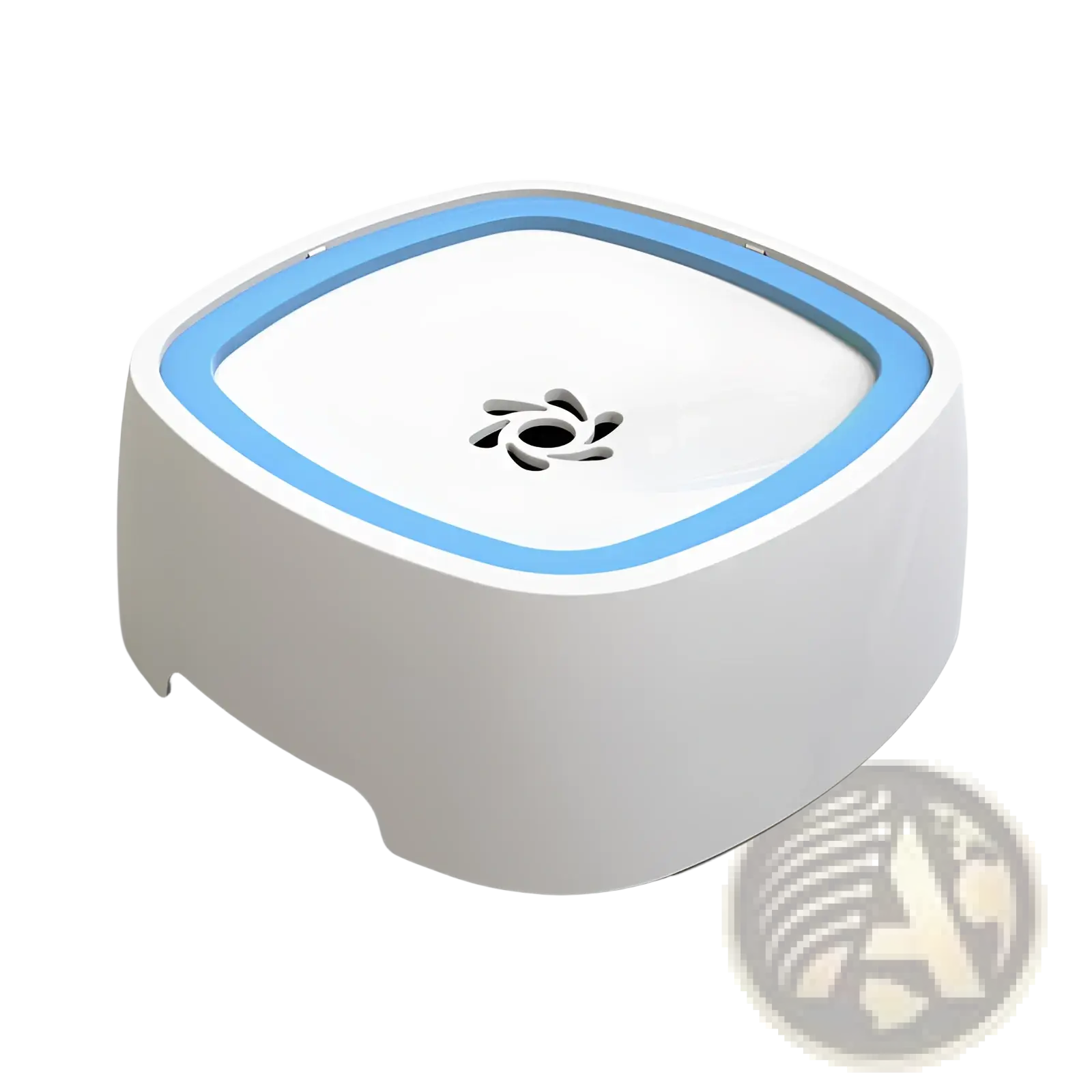 Anti-splash Pet Floating Water Bowl 1.5l Capacity