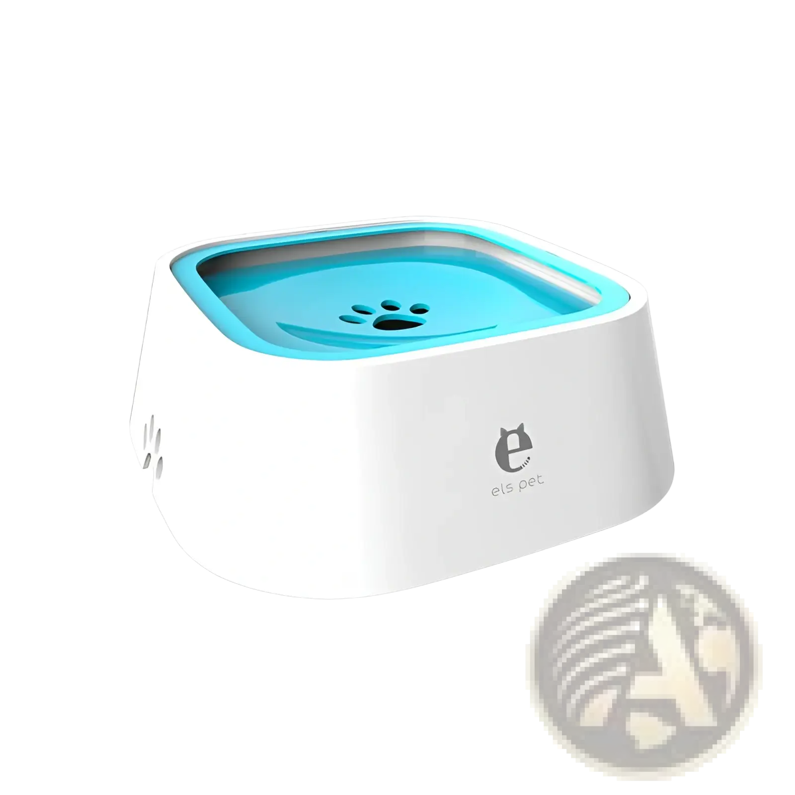 Anti-splash Pet Floating Water Bowl 1.5l Capacity