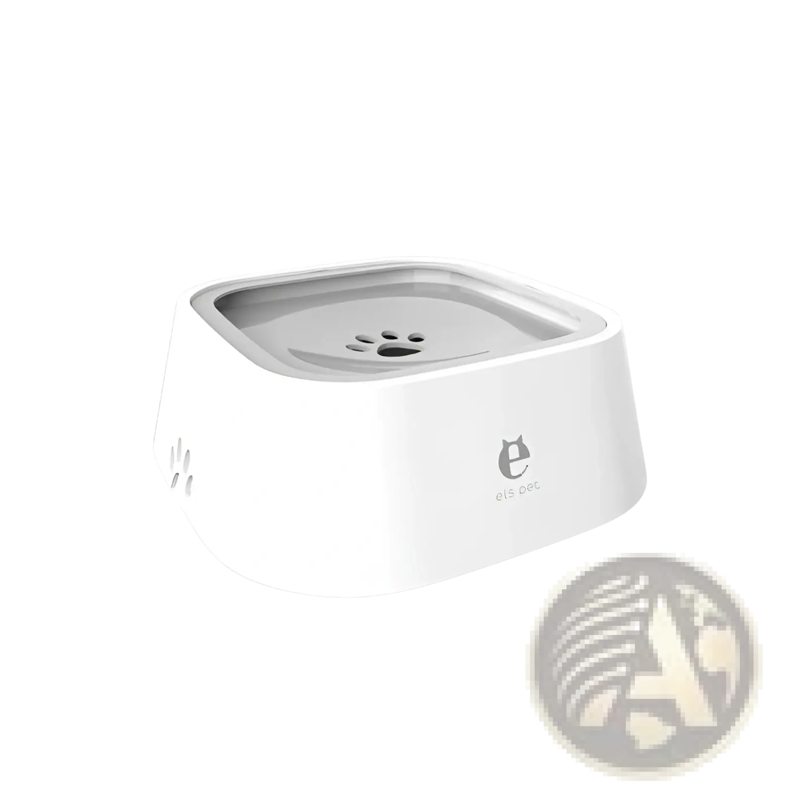 Anti-splash Pet Floating Water Bowl 1.5l Capacity