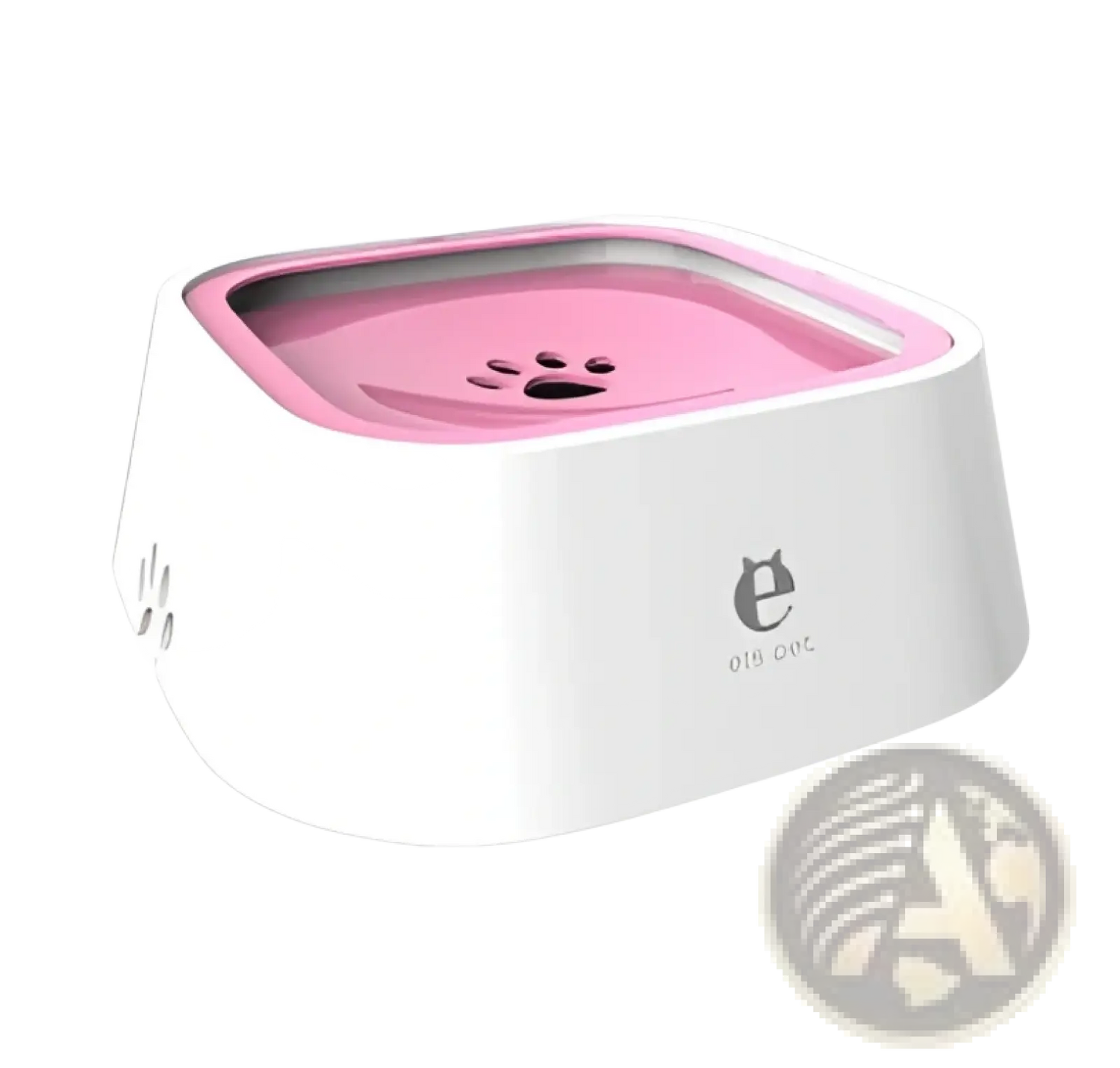 Anti-splash Pet Floating Water Bowl 1.5l Capacity