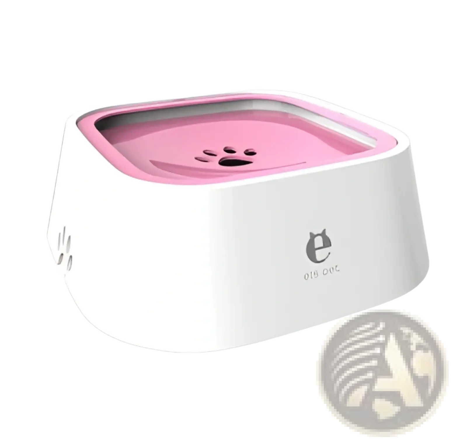 Anti-splash Pet Floating Water Bowl 1.5l Capacity