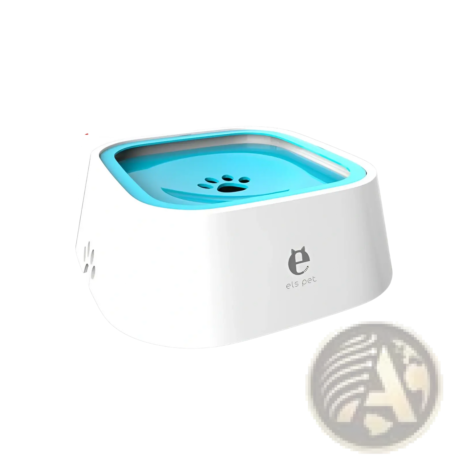 Anti-splash Pet Floating Water Bowl 1.5l Capacity