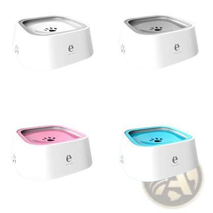 Anti-splash Pet Floating Water Bowl 1.5l Capacity