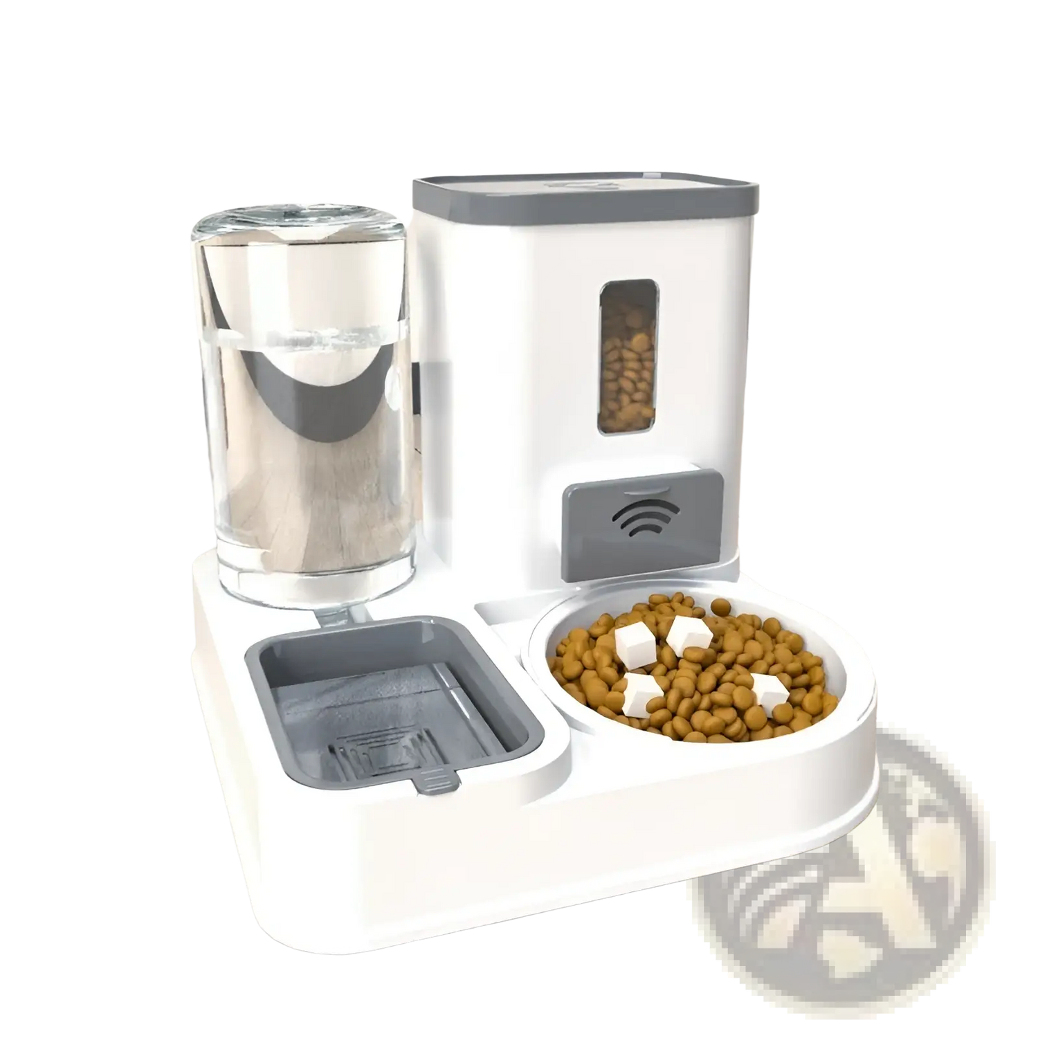 Automated Pet Feeder and Water Dispenser Station