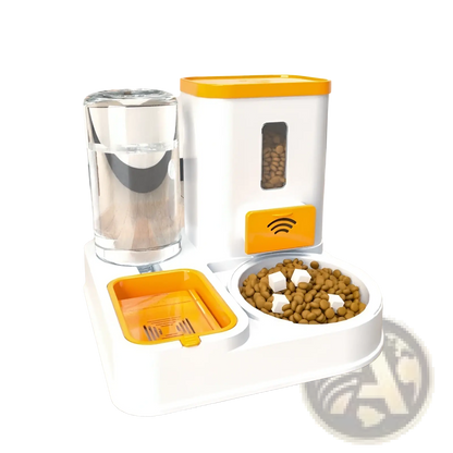 Automated Pet Feeder and Water Dispenser Station