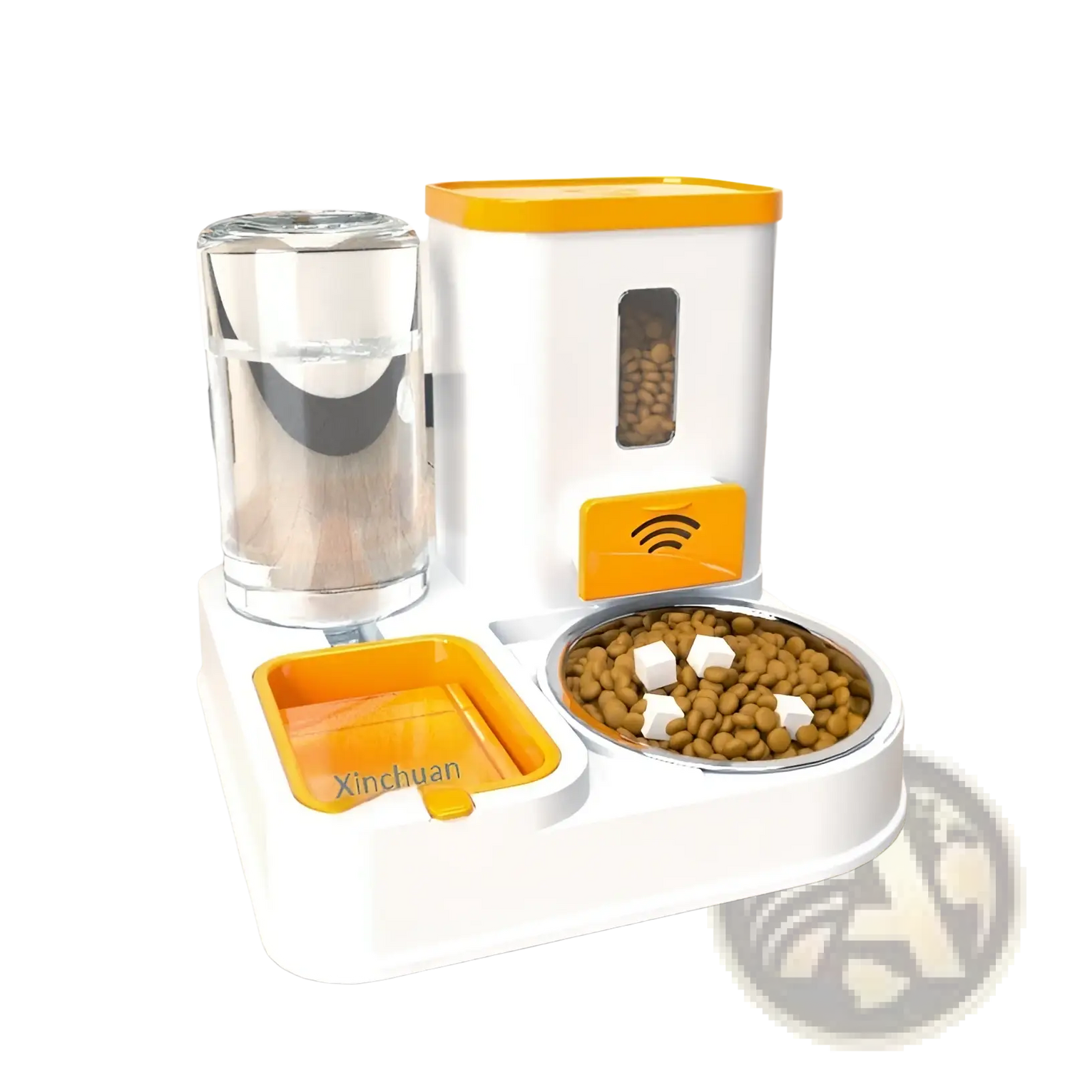 Automated Pet Feeder and Water Dispenser Station