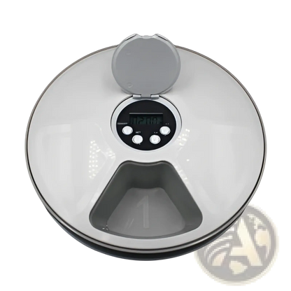 Automatic Pet Feeder 6 Meal Timing Dispenser for Dogs and Cats
