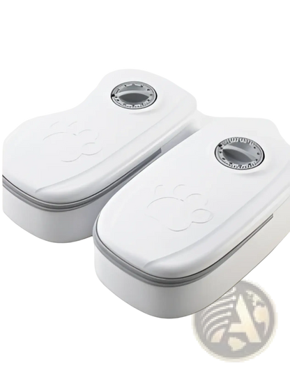 Automatic Pet Feeder Gravity Waterer and Food Dispenser