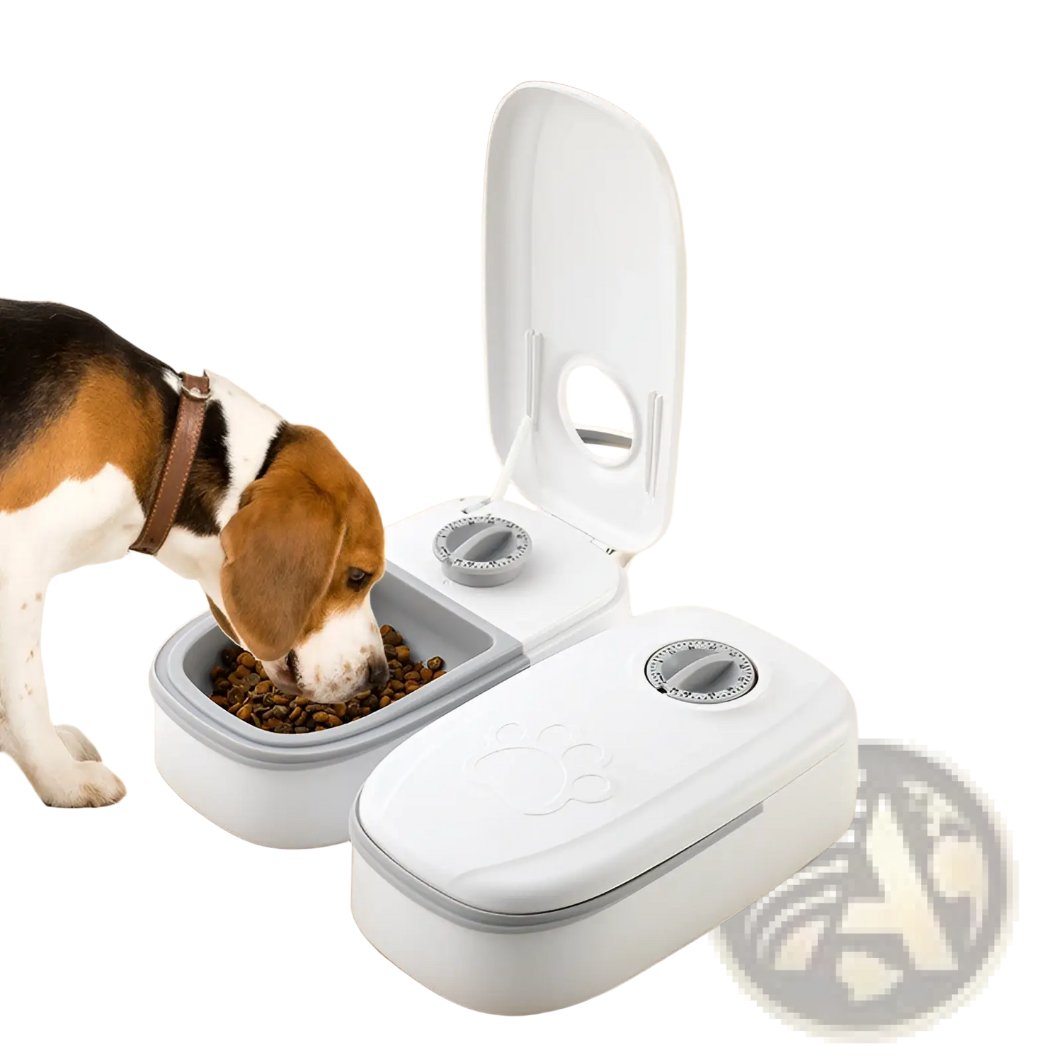 Automatic Pet Feeder Gravity Waterer and Food Dispenser
