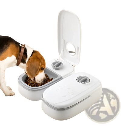 Automatic Pet Feeder Gravity Waterer and Food Dispenser