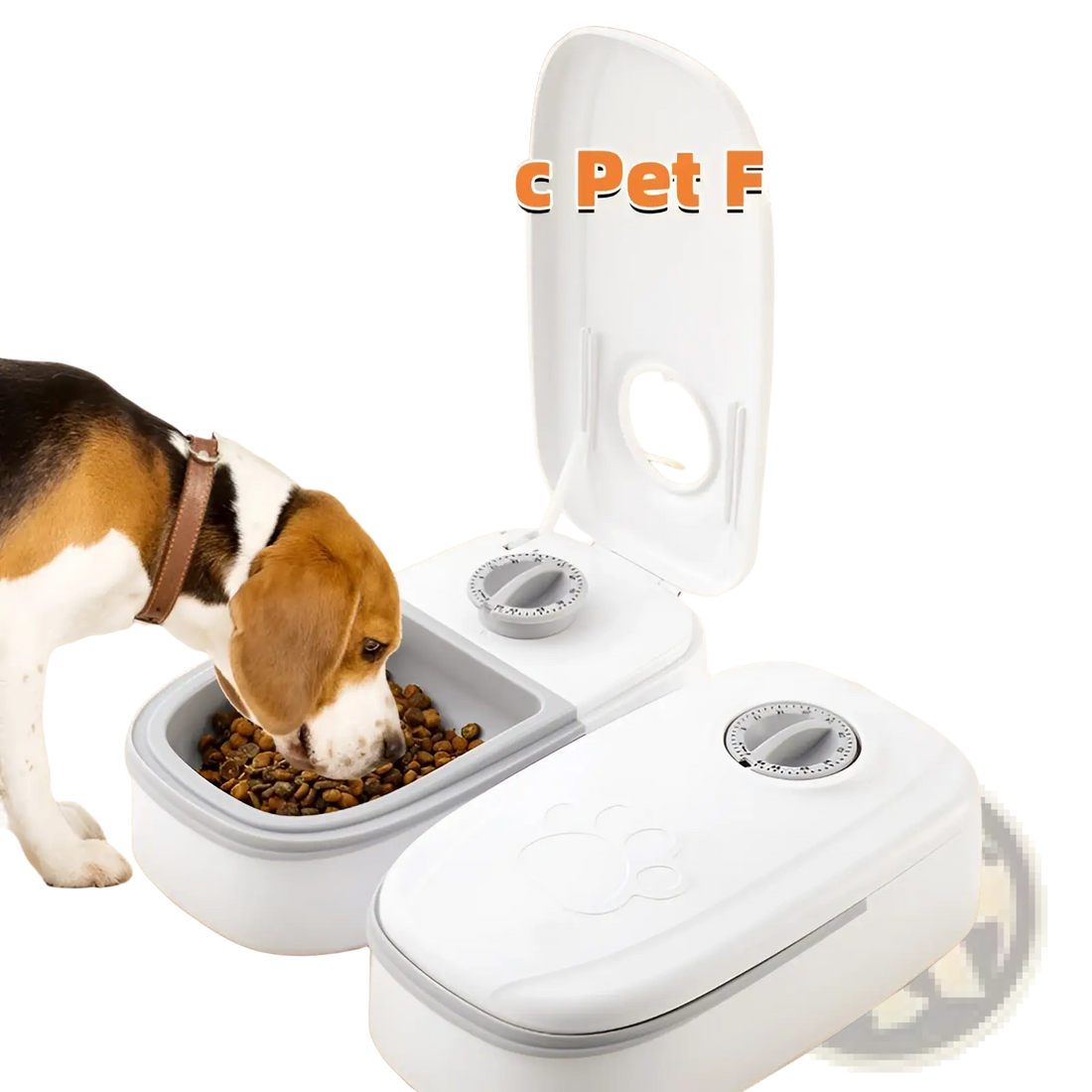 Automatic Pet Feeder Gravity Waterer and Food Dispenser