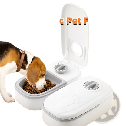 Automatic Pet Feeder Gravity Waterer and Food Dispenser