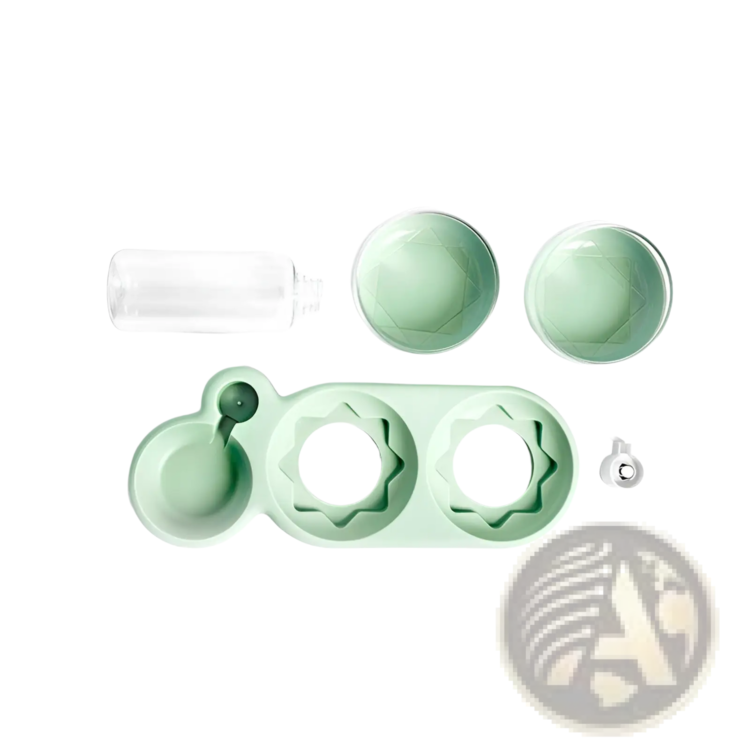 Automatic Pet Feeder and Water Fountain Double Bowl