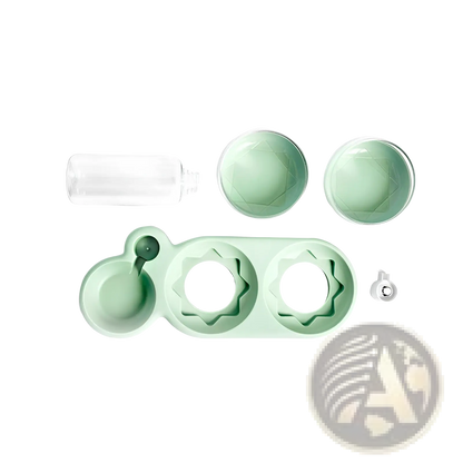 Automatic Pet Feeder and Water Fountain Double Bowl