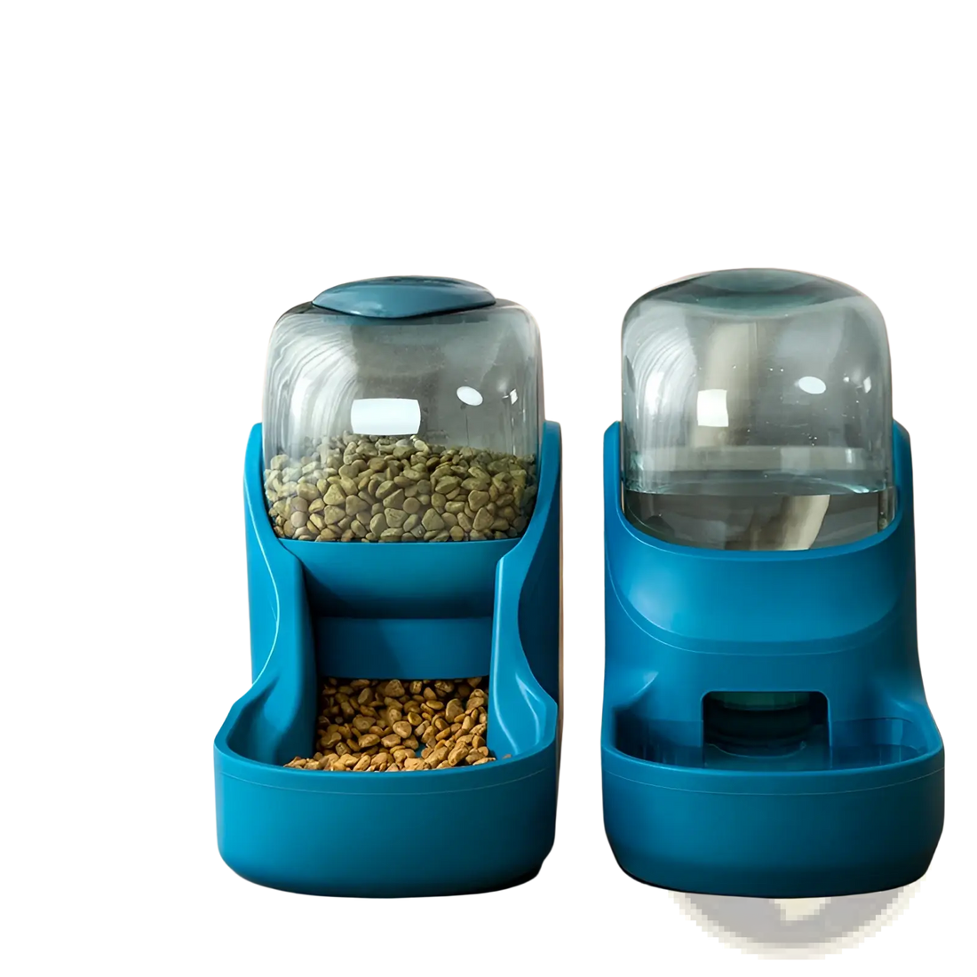 Automatic Pet Water Dispenser and Food Feeder Station
