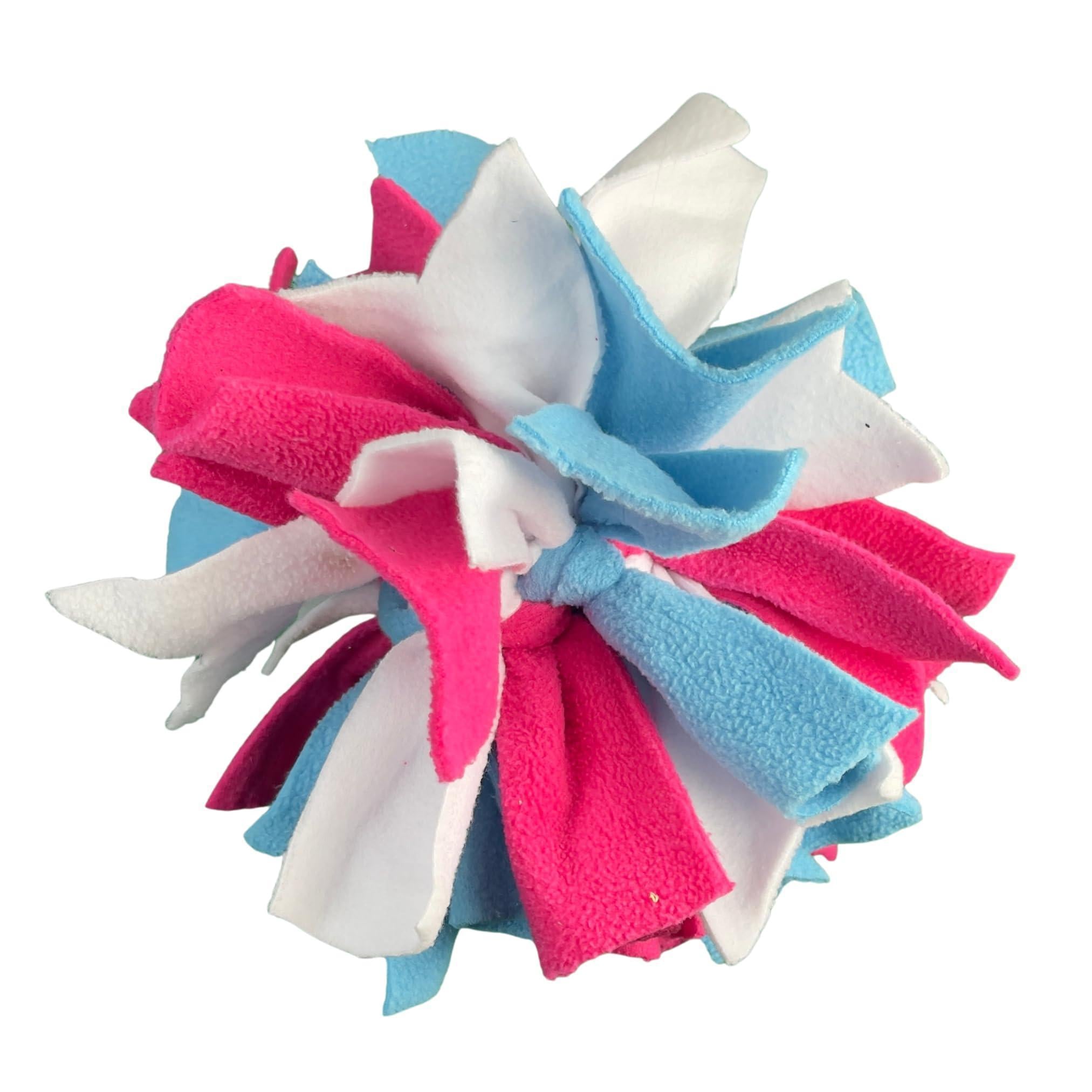 Interactive Snuffle Ball &amp; Treat-Dispenser Toy for Dogs Teething Relief Blue