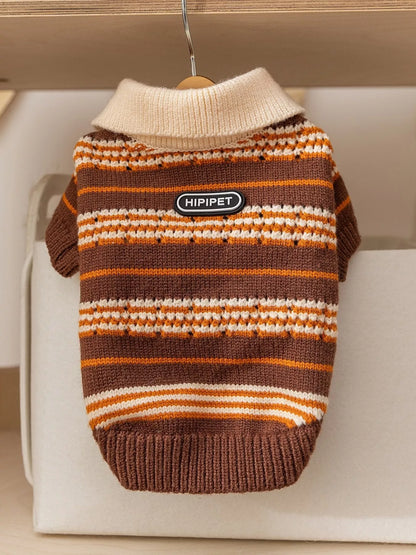 Warm Knitted Pet Sweater