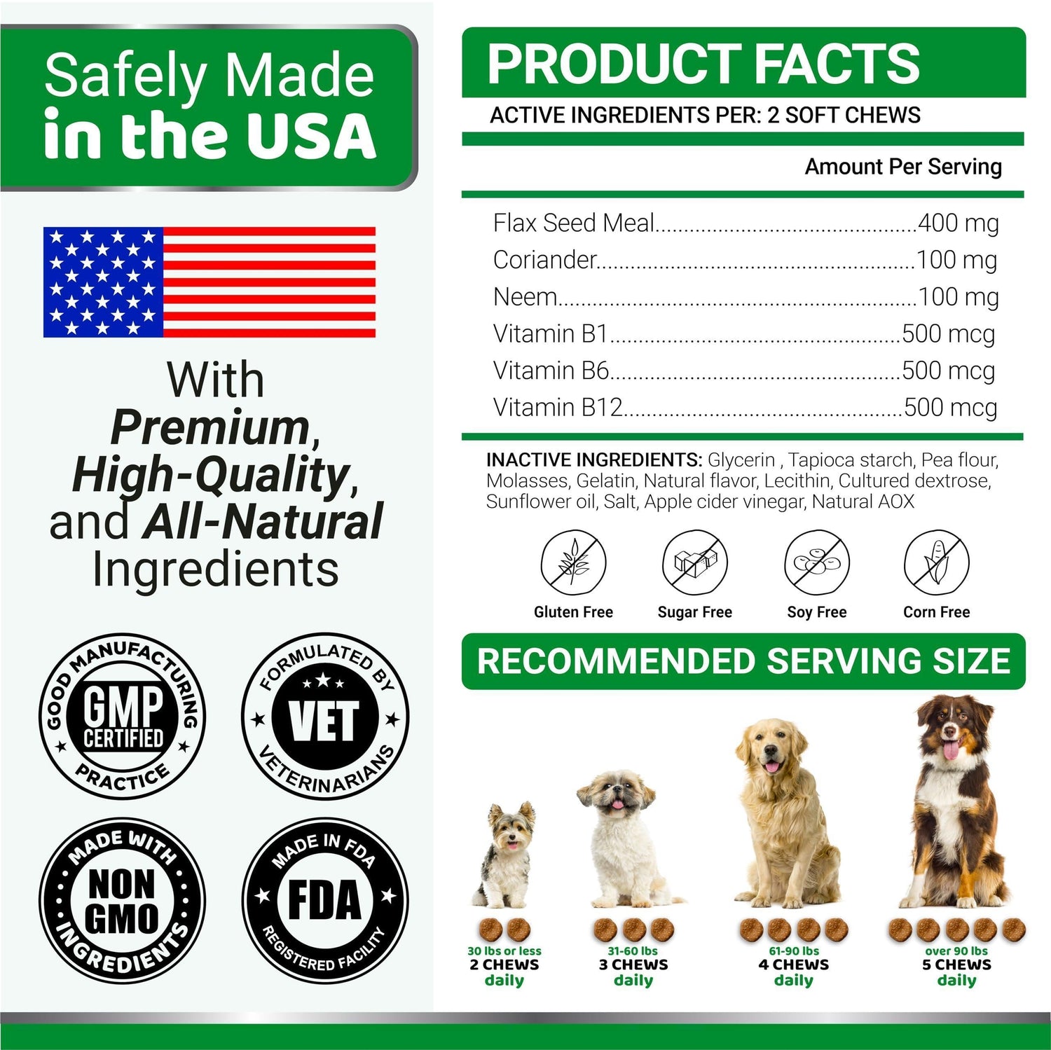 Flea &amp; Tick Chews for Dogs 170 Count Oral All Breeds &amp; Ages