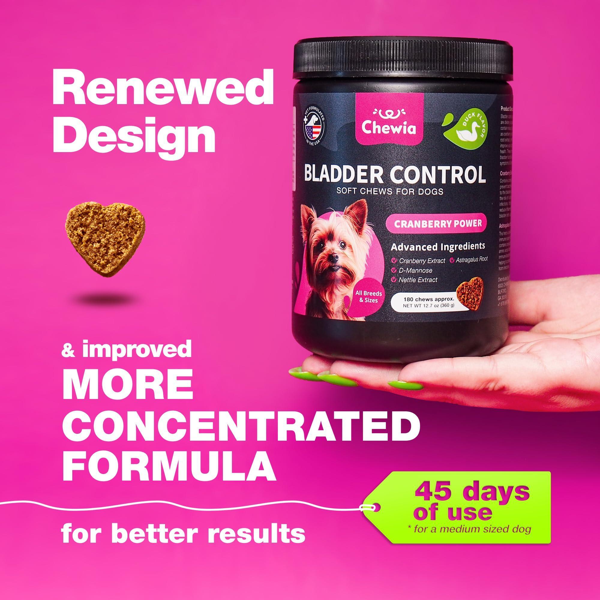 Dog UTI Treatment Cranberry Supplement Bladder &amp; Kidney Health