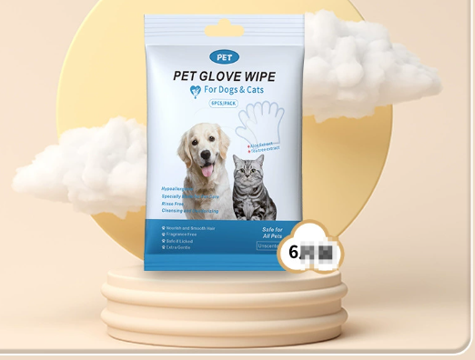 Pet Cleaning Gloves &amp; Wipes – Gentle Grooming &amp; Hygiene Kit for Dogs &amp; Cats