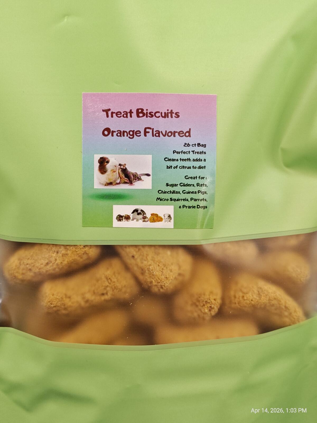 Treat Biscuits for Small Animals