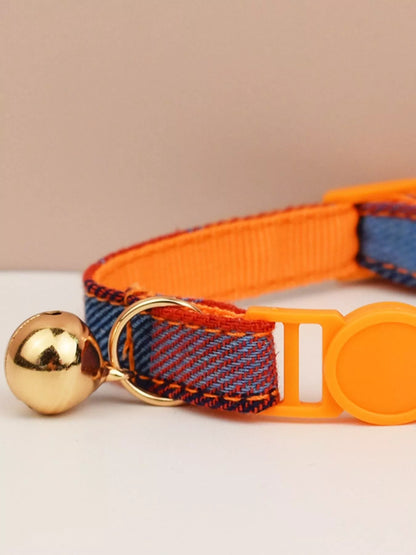 2 Piece Bow Tie Pet Collar with Bell