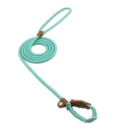 Nylon Pup Set – Premium Dog Collar &amp; Leash | Reinforced Stitching, Soft Adjustable Fit &amp; Modern Style
