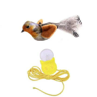 Bird Sound Pet Toy Durable Anti Anxiety Relief