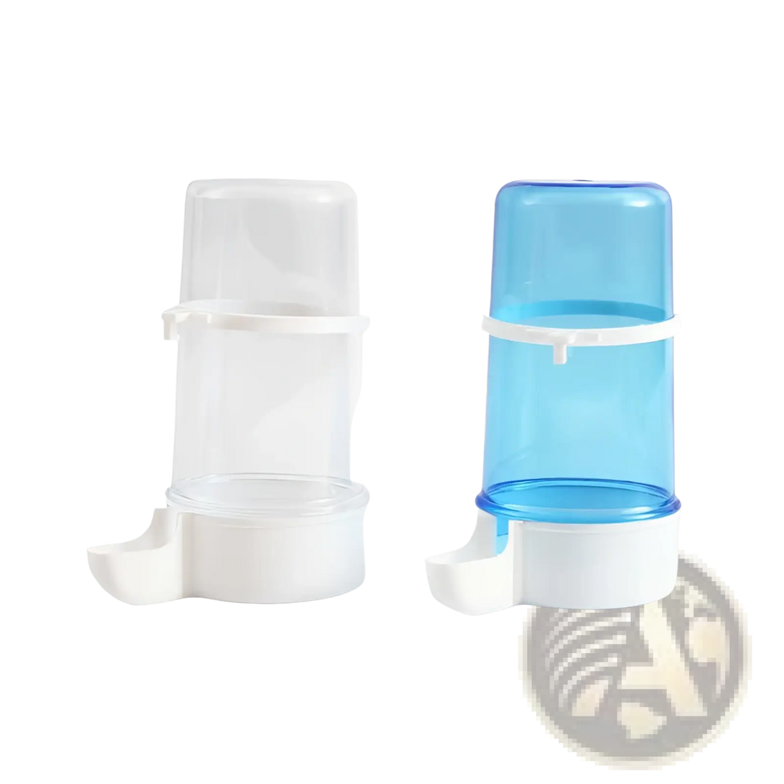 Bird Water Dispenser for Cages Blue Pp Large 15cm