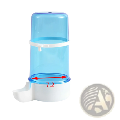 Bird Water Dispenser for Cages Blue Pp Large 15cm
